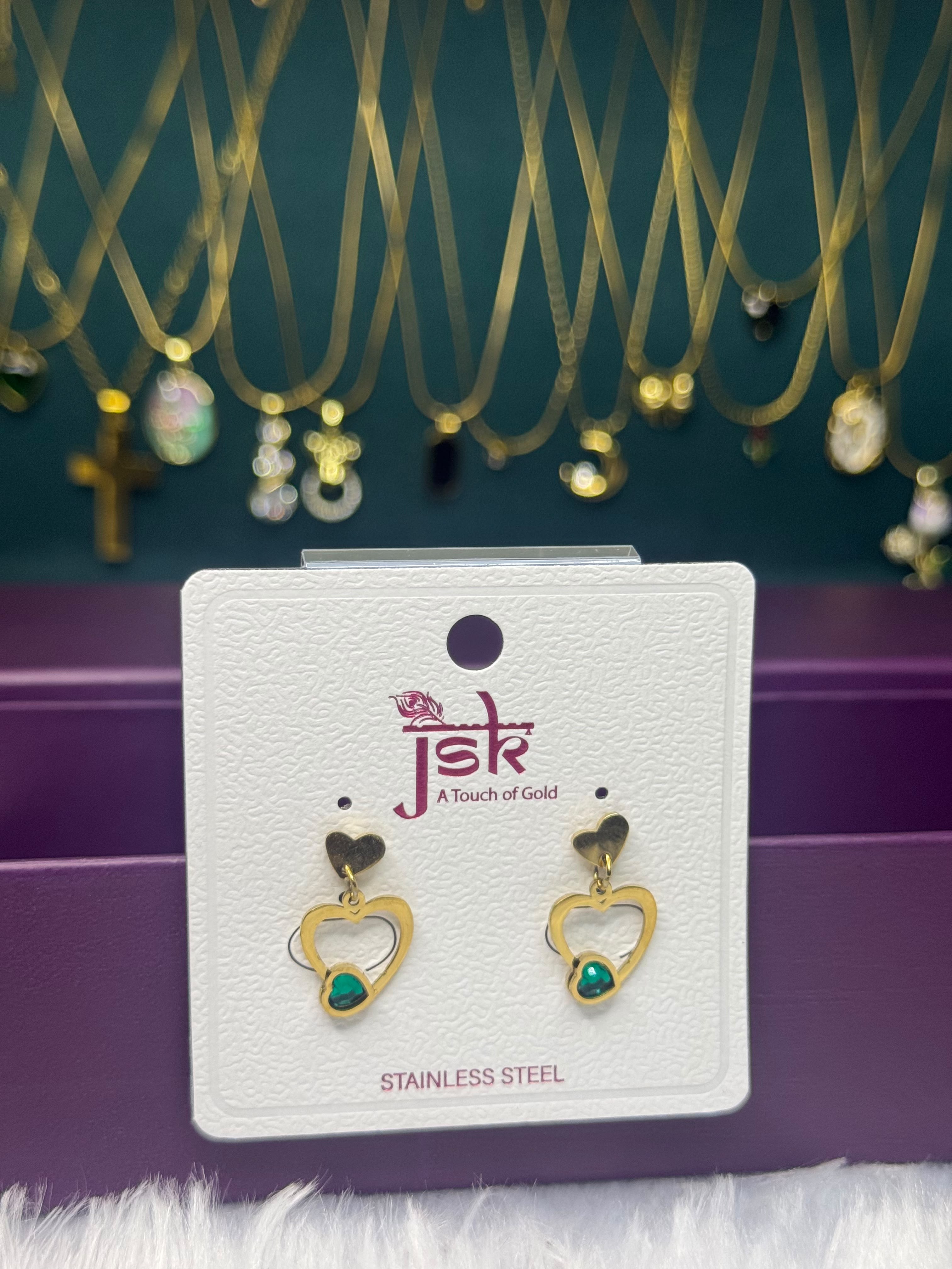 daily wear anti-tarnish earring